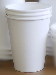 Стакан бумажный 250 мл белый