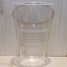 Стакан 500 мл прозрачный пивной